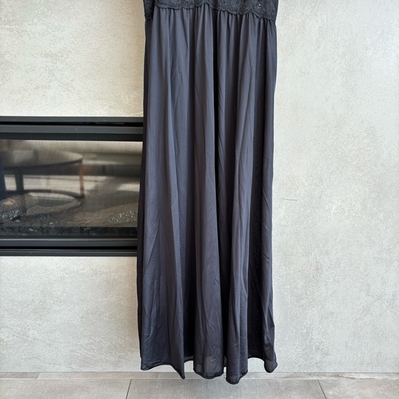Vintage Shadowline Intimates Set Robe Lace & Dress Nightgown, Size L - Picture 12 of 15